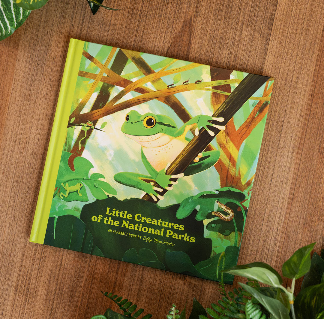 Little Creatures of The National Parks Book by Fifty-Nine Parks