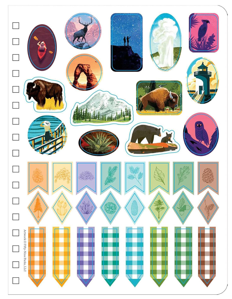 Art of the National Parks Undated Planner